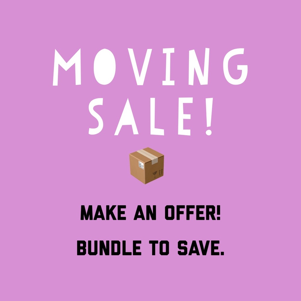 MOVING SALE